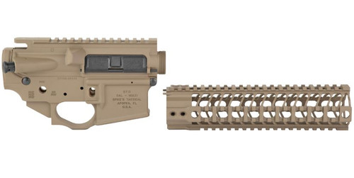 Spike's Tactical AR-15 Gadsden Upper Lower and Handguard Set FDE STS1634-PFD9