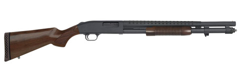 Mossberg 590 Retrograde 12 Gauge Pump-Action 20" Walnut 9 Rds 52150