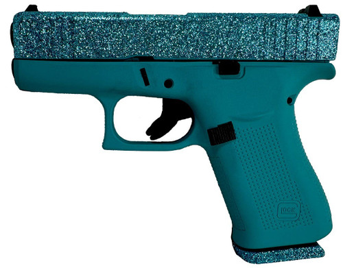 Glock G43X Calypso Glitter Gunz 9mm Luger 3.41" 10 Rds PX4350201CALY