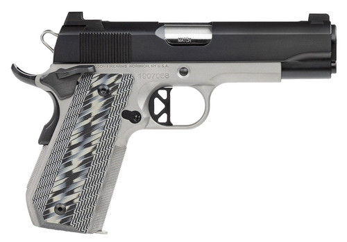 CZ-USA Dan Wesson V-Bob Two-Tone .45 ACP 4.25" Black / SS 01825