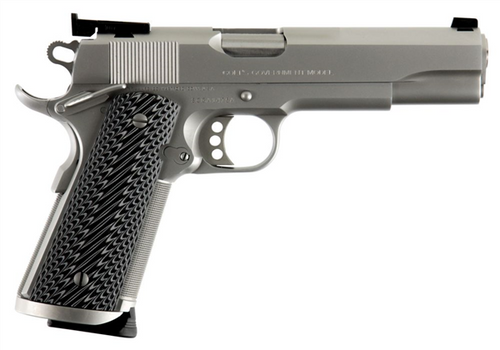 Colt Special Combat Govt Competition .45 ACP Chrome 5" O1970CM