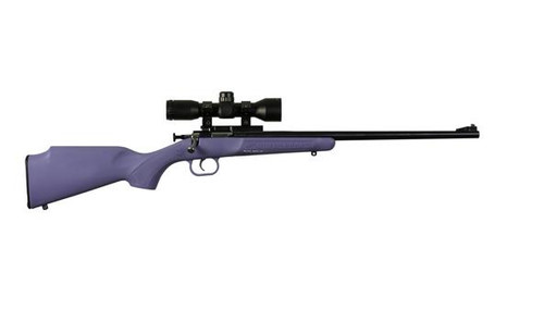 KSA Crickett Youth Rifle .22 LR 16.125" Purple w/Scope KSA2306PKG