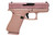 Glock G43X Rose Gold Glitter Gunz 9mm Luger 3.41" PX4350201RGGG