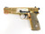 EAA Girsan MC 35 Trade Show Gun 9mm Gold Engraved Z390488