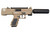MasterPiece Arms MPA30 Defender 9mm Pistol 5.5" Faux Suppressor MPA30DMG