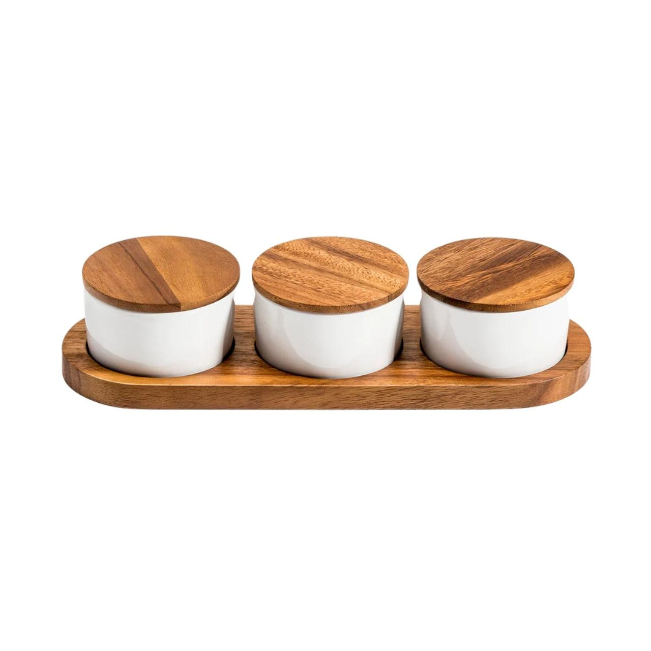 Ceramic Condiment Set