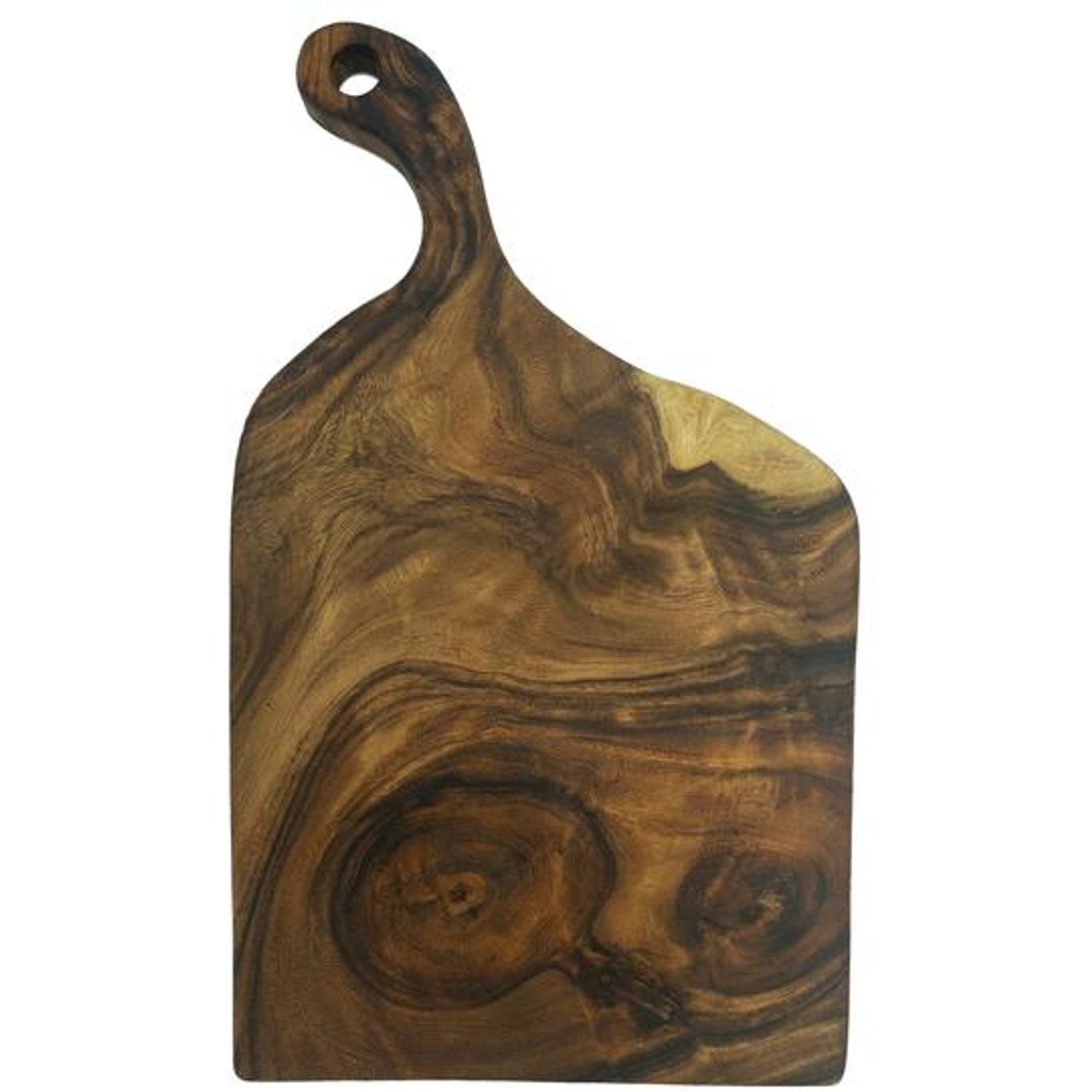 Tuckahoe Hardwoods Live Edge Wood Charcuterie Cutting Board with Handle,  Give Thanks Design, Sizes 18 x 10, 18 x 6, 15 x 7