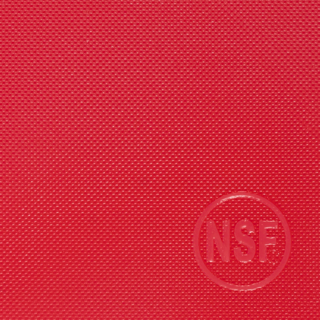 Commercial Red Plastic HDPE Cutting Board, NSF Certified - 18 x