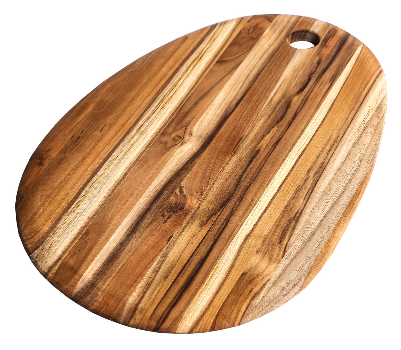 Moms Kitchen large acacia wood round cutting board