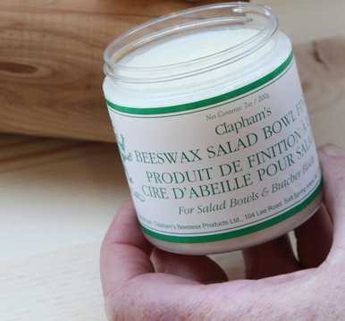 Clapham's Beeswax Butcher Block Finish 7oz - Claphams CuttingBoard.com