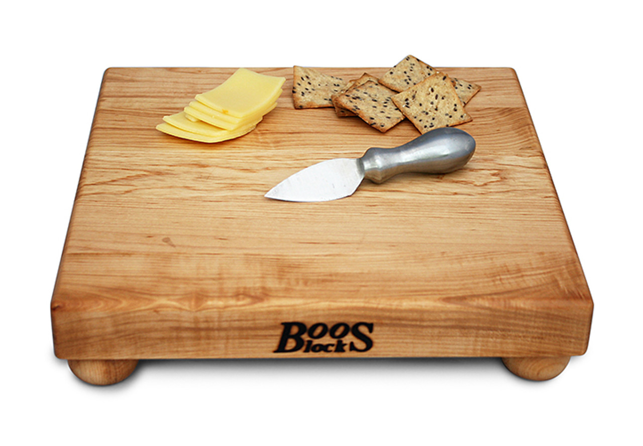 Maple Cutting Board - 12x 12x 1-1/2 - with Maple Feet - John Boos - Cutting  Board Company - Commercial Quality Plastic and Richlite Custom Sized Cutting  Boards