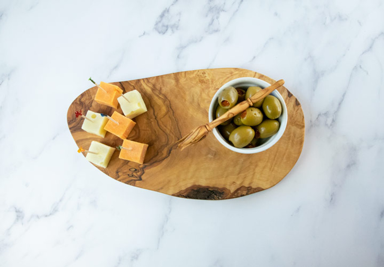 Large Resin Charcuterie Board with Olive Wood | Serves 4-6 People
