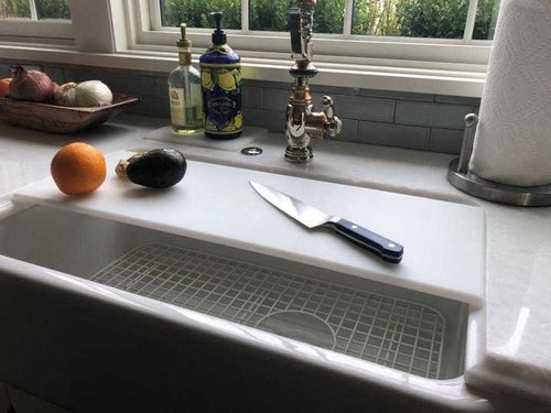 Custom Sink Cover Cutting Board (3/4 inch thick) CUSTOM-SINK-COVER-3-4