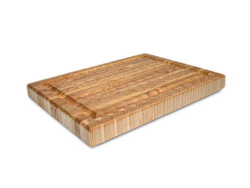 Larch Wood Medium Carvers Board With Groove