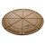 No HandL Portion PadL with the Touchless Pizza Border PP-NHPPTPB