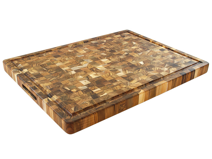 End Grain Cutting Board with Board Wax – 720-Designs