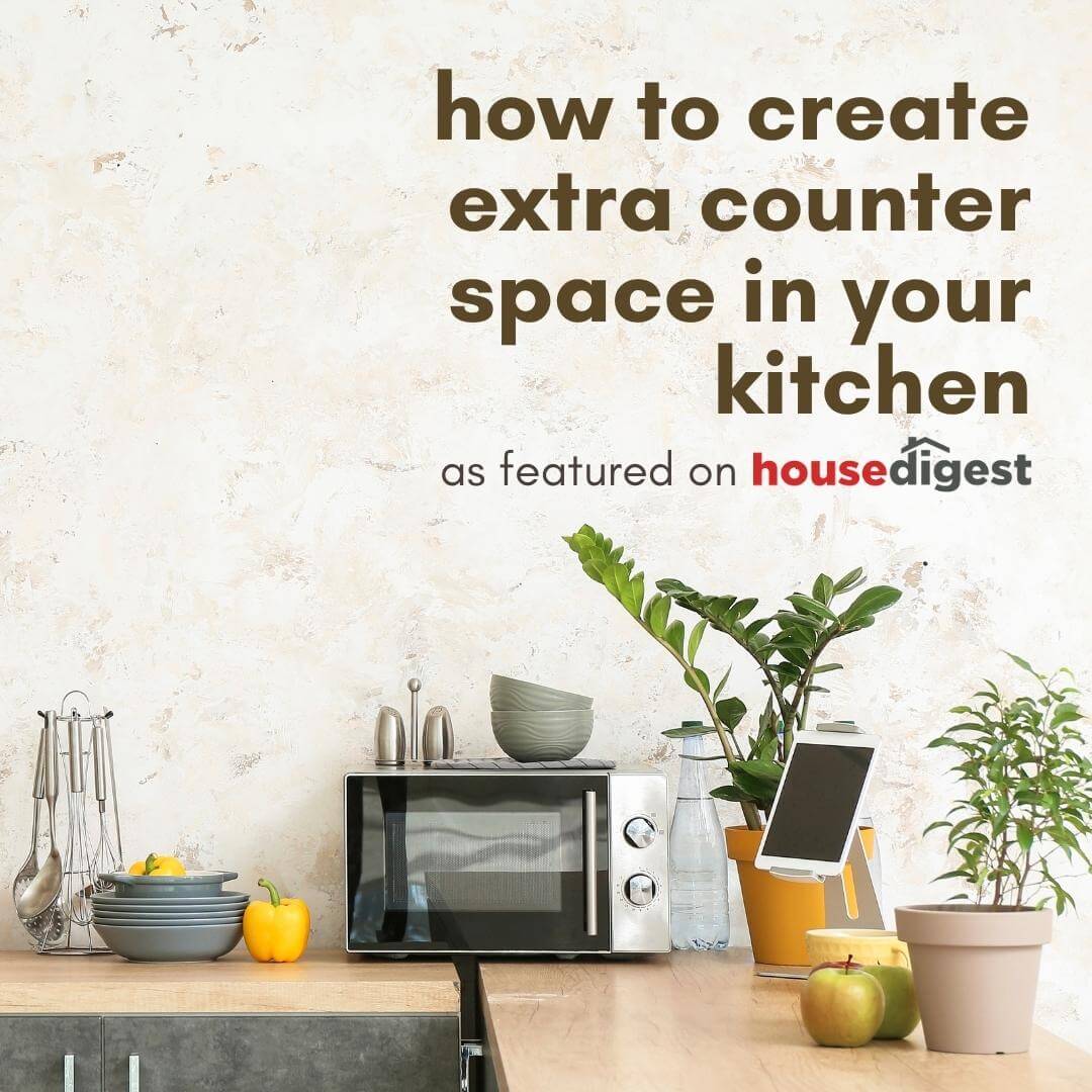 As Seen on House Digest: The Best Way to Add Extra Counter Space to Your  Kitchen 