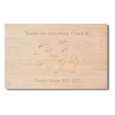 Personalized Cutting Board -Engraved Signature Board CB-CUSTOM-SIGNATURE