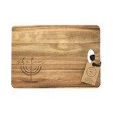 Hanukkah Shalom Engraved Board