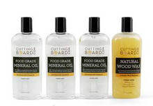 Cutting Board Maintenance Kit with Wood Oil and Wax CBMAINTKIT