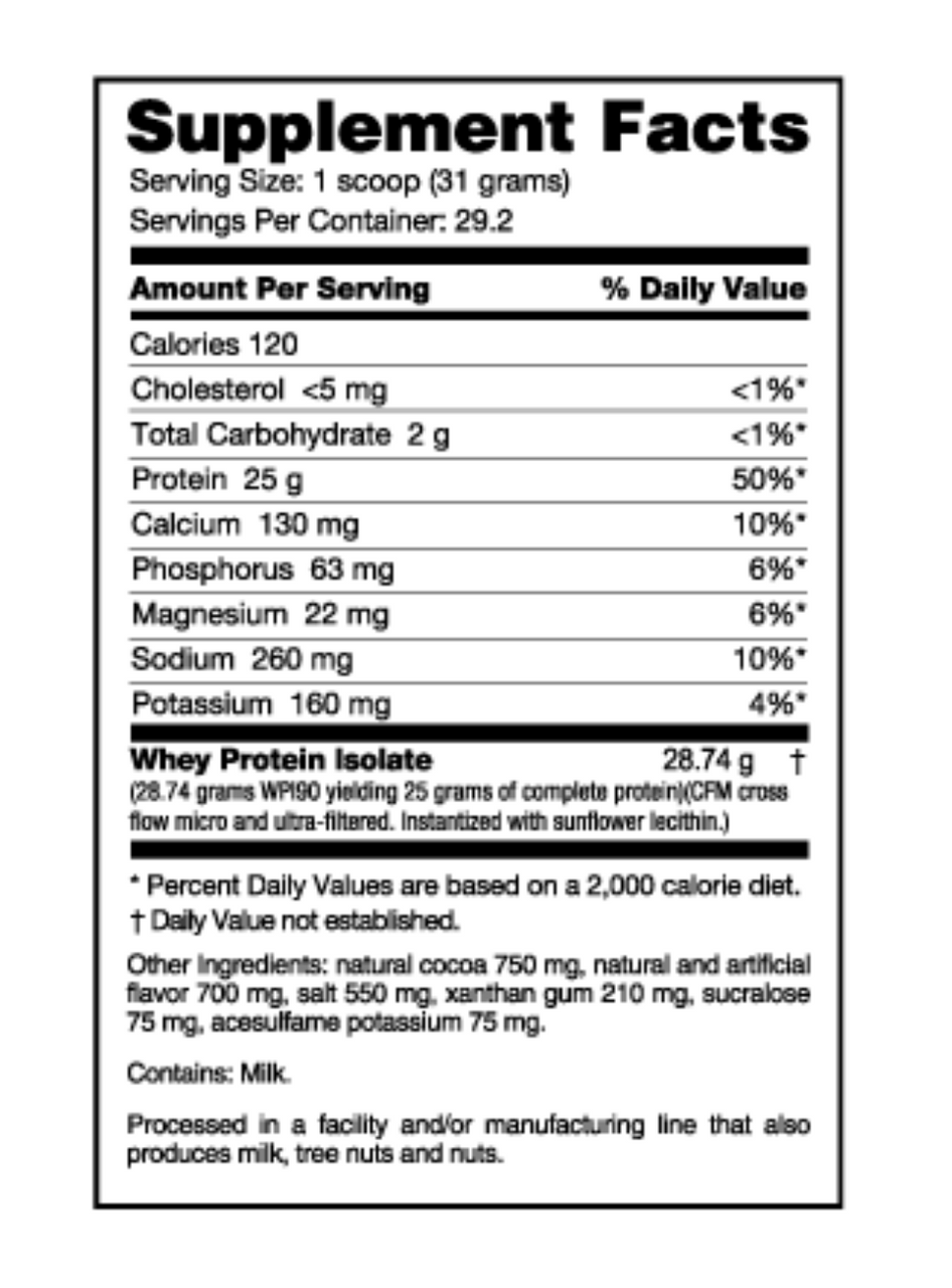 NutraBio Whey Protein Isolate 2lb Health City