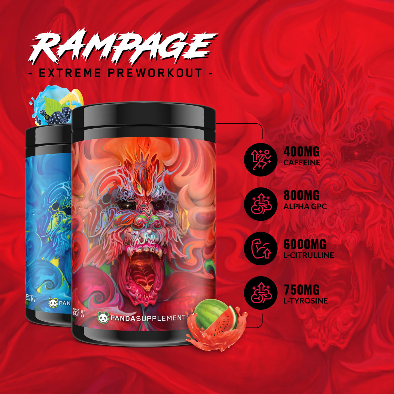 Panda Rampage- Extreme Pre-Workout - Health City