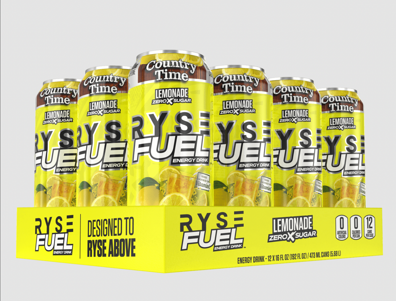 RYSE Fuel Energy RTD 12PK - Country Time Lemonade - Health City