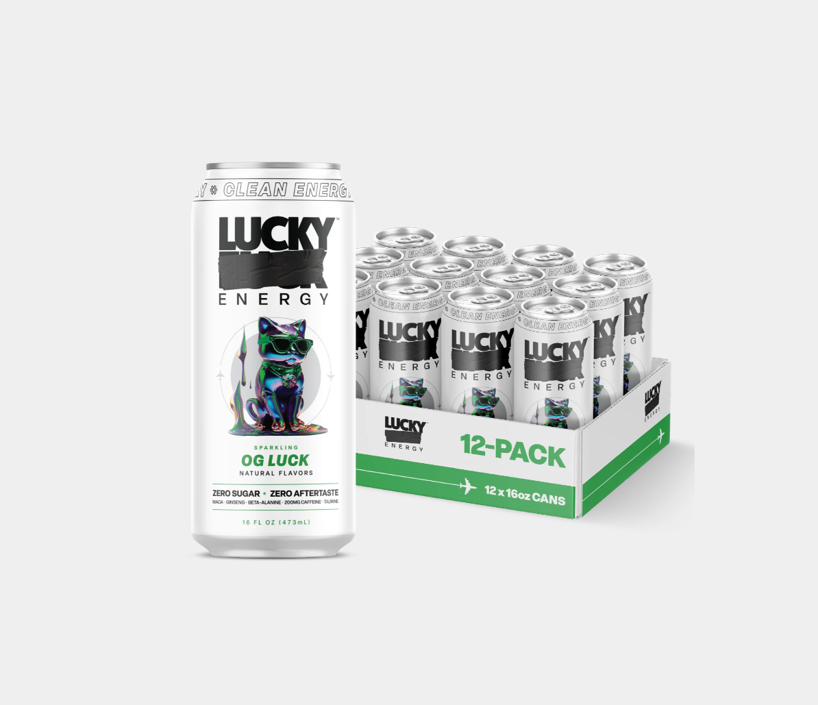 Lucky Energy RTD 12pk- OG Luck - Health City