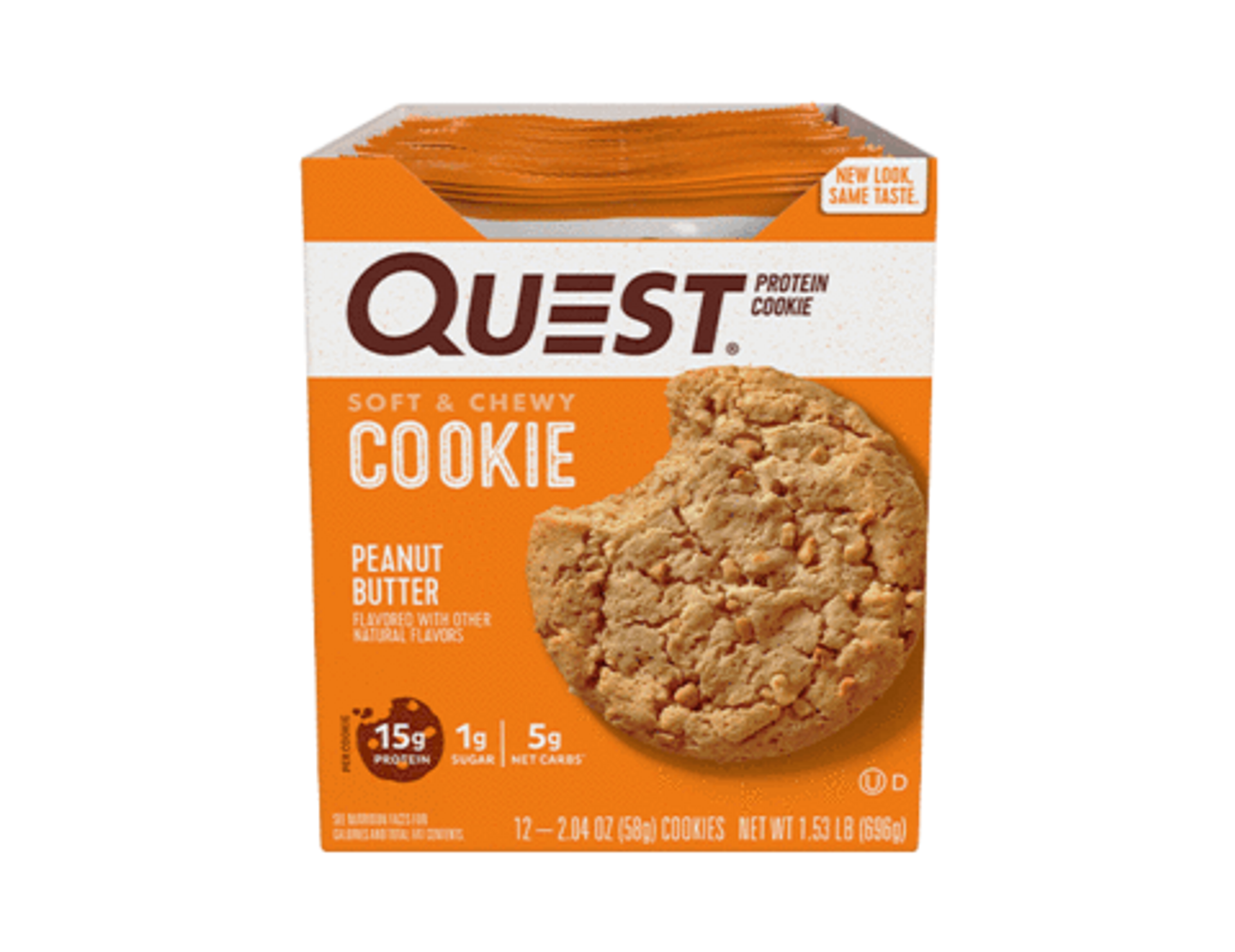 Quest Protein Cookie 12pk Peanut Butter Health City