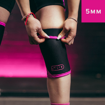 SBD Phantom - Weightlifting Knee Sleeves (5mm) - SBD GUAM