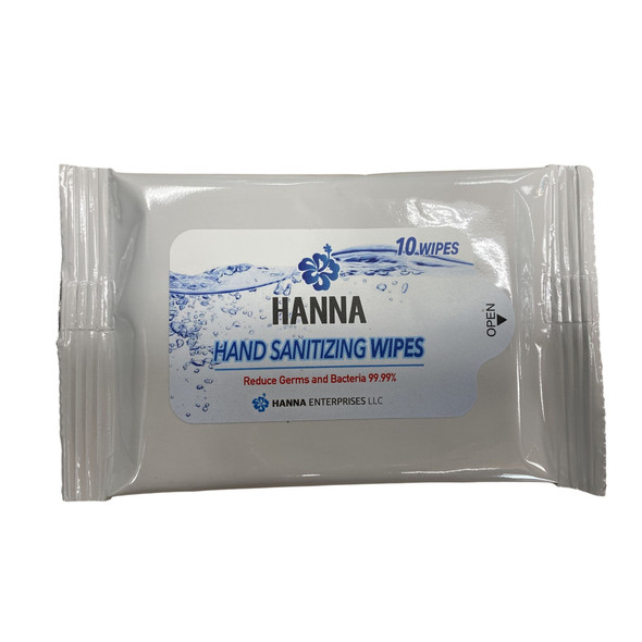 Hanna - Hand Sanitizing Wipes