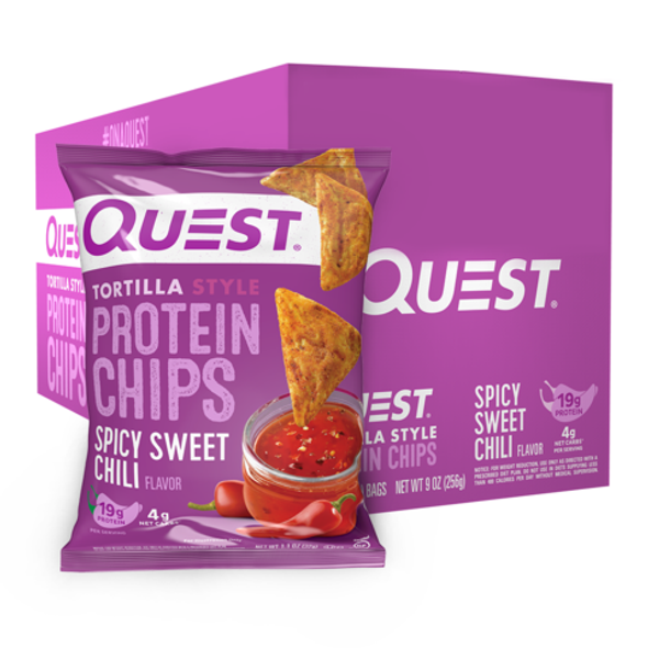 Quest Chips 8pk - Spicy Sweet Chili