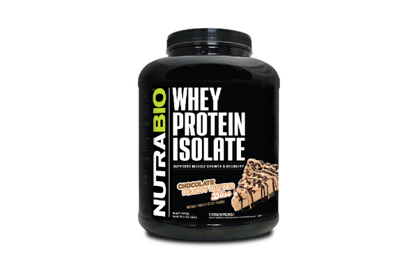 NutraBio - Whey Protein Isolate 5lb