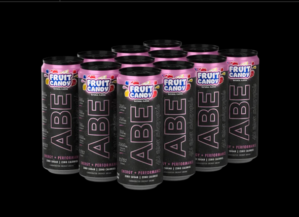 ABE ENERGY RTD 12PK- FRUIT CANDY