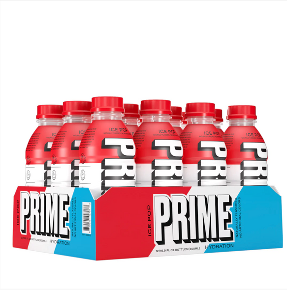 PRIME HYDRATION RTD 12PK- ICE POP