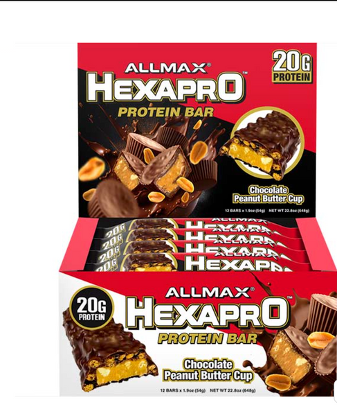 HEXAPRO BAR 12PK- CHOCOLATE PB