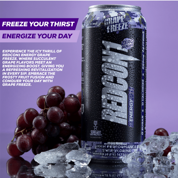 Redcon1 RTD 12PK - Grape Freeze