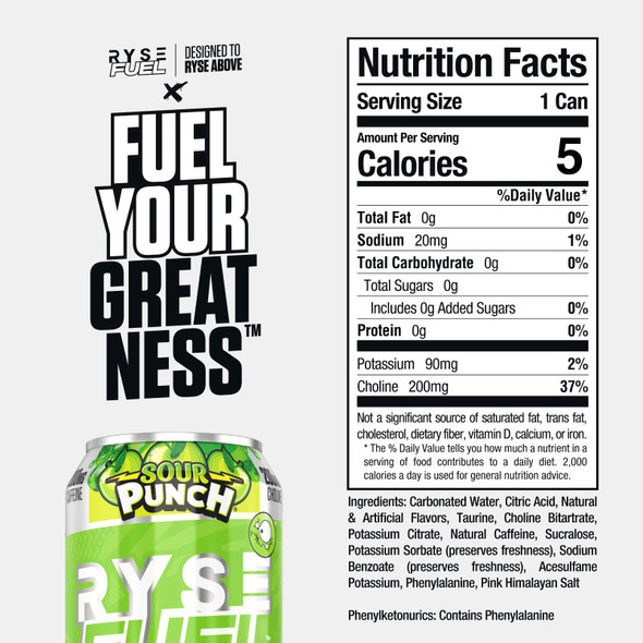 RYSE RTD 12PK - Sour Punch Green Apple