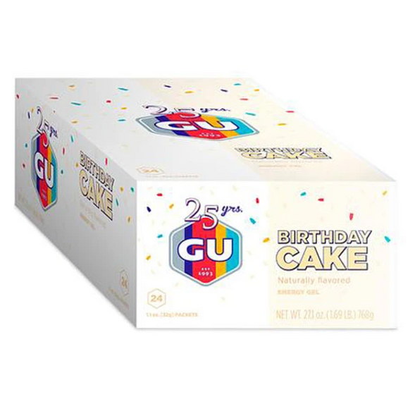 GU Gel 24pk- Birthday Cake