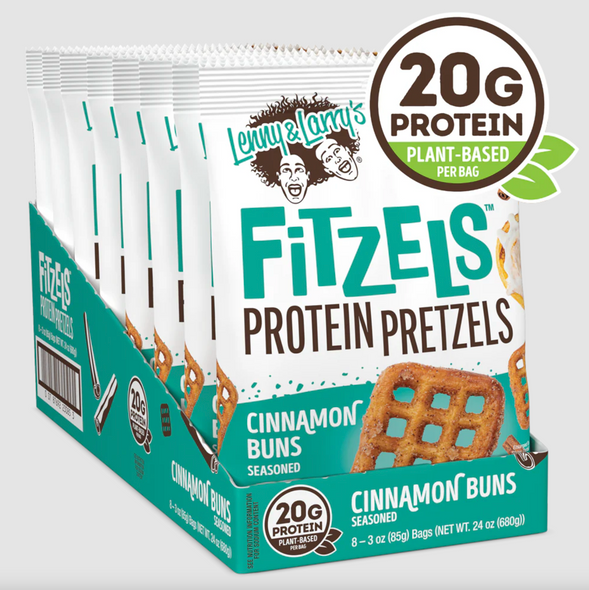 Lenny & Larry Fitzels - Cinnamon Buns 8pk