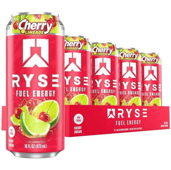 RYSE Fuel Energy RTD 12PK - Cherry Limeade