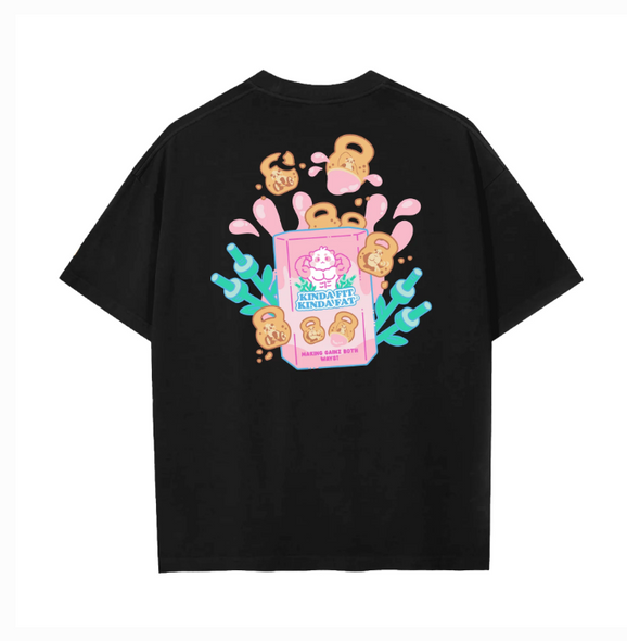 KFKF Strong Panda Oversized T-Shirt