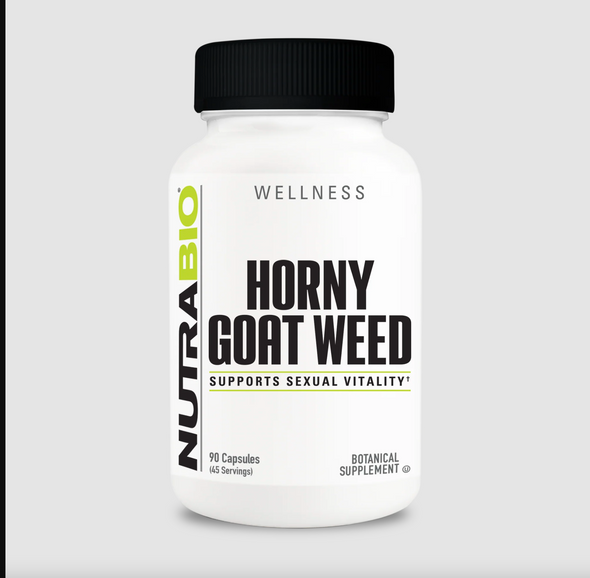 NutraBio - Horny Goat Weed (500mg)