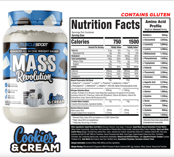 MS Mass Revolution 3.2lbs