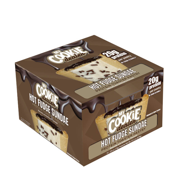 MCD Protein Toaster Pastry 12pk - Frosted Hot Fudge Sundae