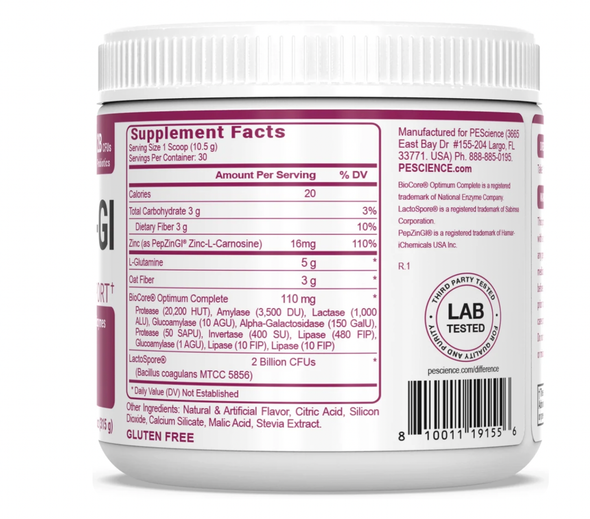 PEScience Complete-GI Gut Health Powder