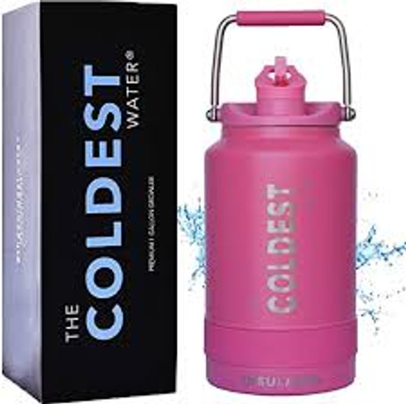 Coldest 128 oz (Gallon) Bottle with Sports Lid