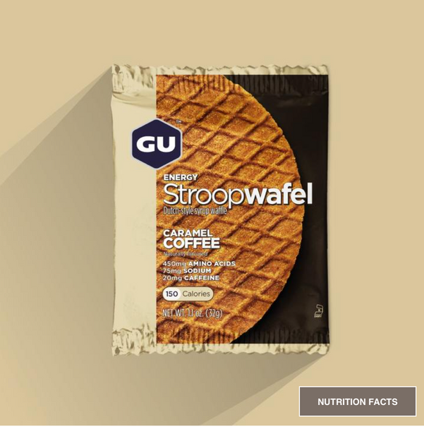 GU Waffle 16pk-Caramel Coffee