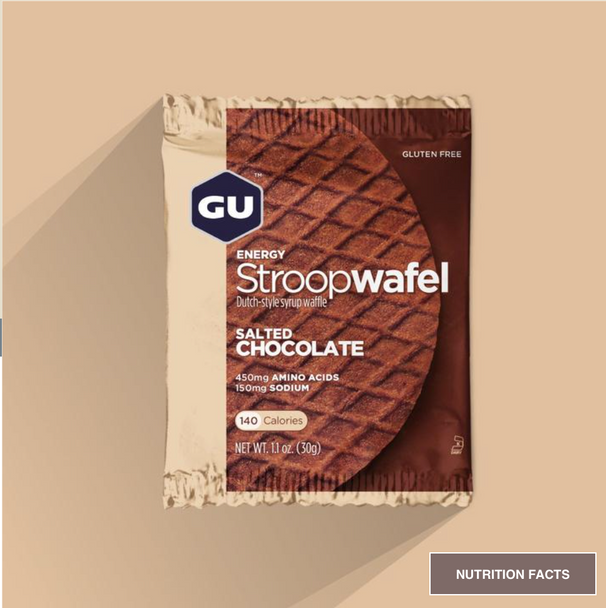 GU Waffle 16pk-Salted Chocolate