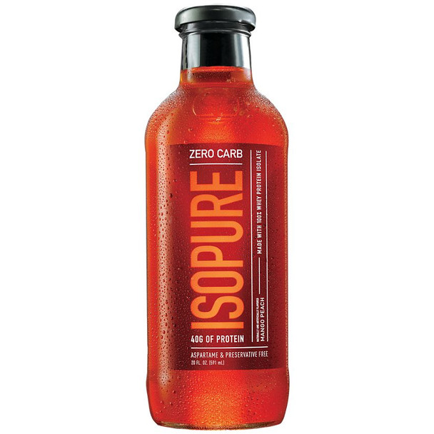 12pk Isopure - Zero Carb - Mango Peach